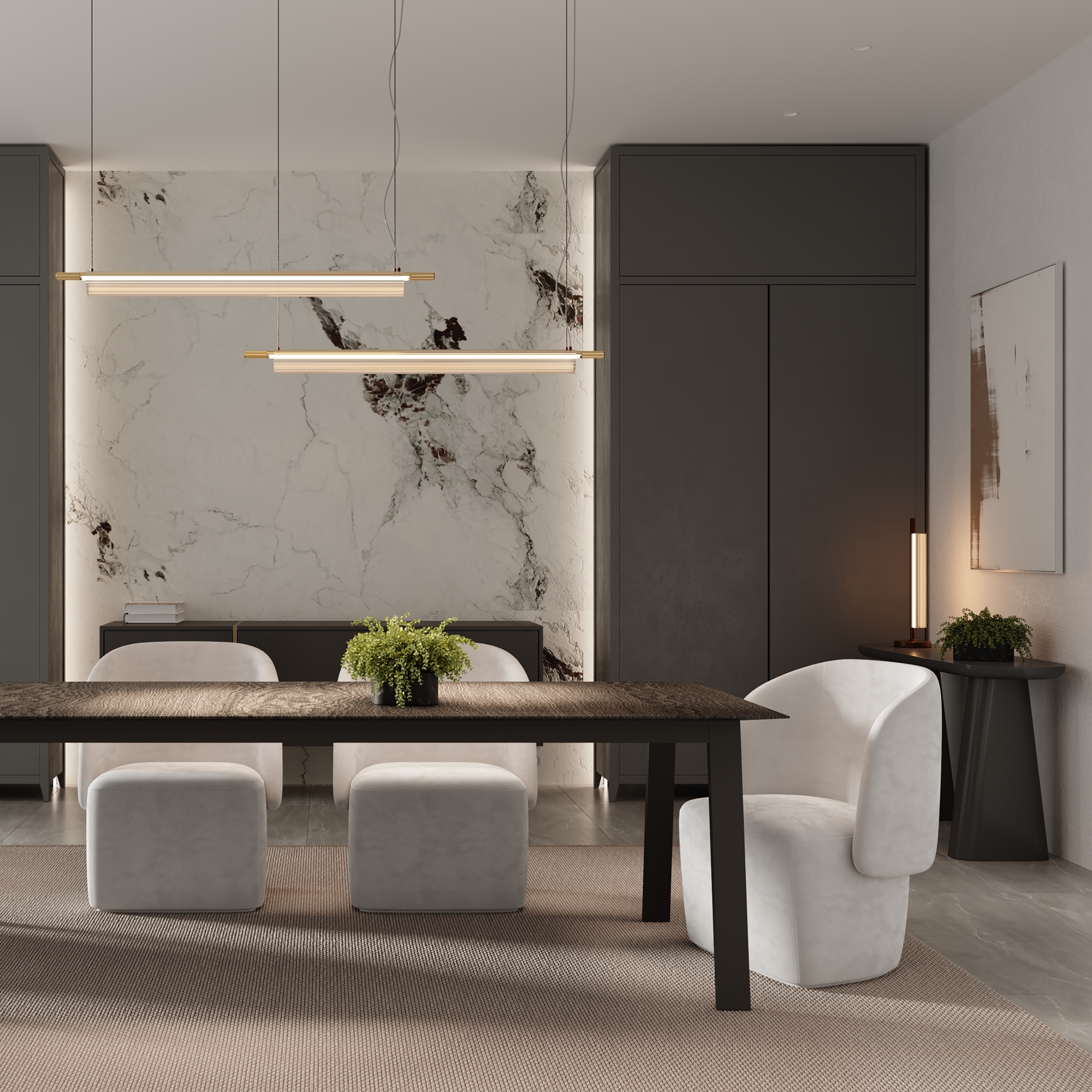 Настольный светильник Maytoni MOD258TL-L8BS3K, фото 3